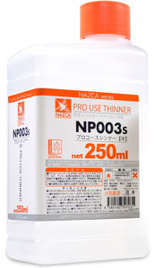 Gaianotes NP-003s Pro Use Thinner (for Nazca Surfacer) 250ml