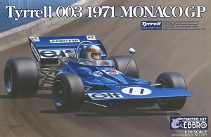 Ebbro 20007 1/20 Tyrell 003 "Monaco GP 1971"
