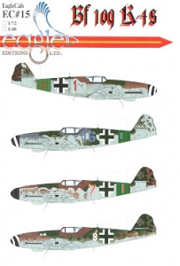 EagleCals Decal EC#15 Bf109K-4