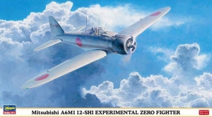 Hasegawa 09840 1/48 Mitsubishi A6M1 12-Shi Experimental Zero Fighter Prototype