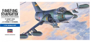 Hasegawa D17(00447) 1/72 F-104S / F-104G Starfighter (Italian / Luftwaffe)