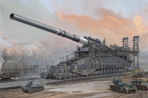 HobbyBoss 82911 1/72 German 80cm K(E) Railway Gun "Dora"