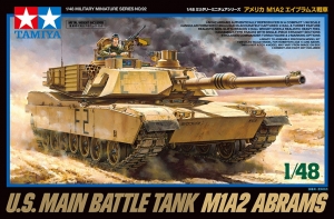 Tamiya 32592 1/48 U.S. Main Battle Tank M1A2 Abrams