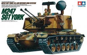 Tamiya 35126 1/35 M247 Sgt York (U.S. Air Defense Gun System)