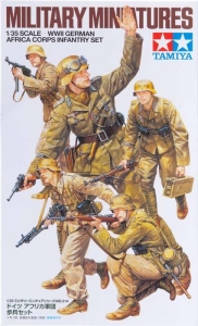 Tamiya 35314 1/35 WWII German Africa Corps Infantry Set