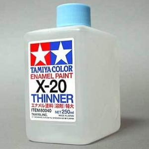 Tamiya X-20(80040) Enamel Thinner (250ml)