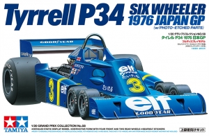 Tamiya 20058 1/20 Tyrrell P34 Six Wheeler "1976 Japan GP" (w/Photo-Etched Parts)