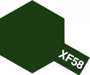 Tamiya Enamel Color XF-58 Olive Green (Flat)