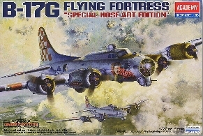 Academy 12414 1/72 B-17G Flying Fortress "Special Nose Art Edition"