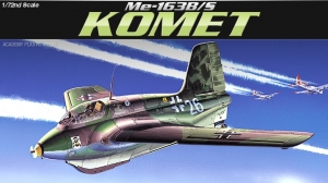 Academy 12470(1673) 1/72 Me163B/S Komet w/Towing Tractor