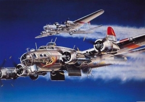 Academy 12490(2143) 1/72 B-17G Flying Fortress