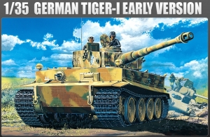 Academy 13239(1348) 1/35 German Tiger I "Early Production" w/Interior