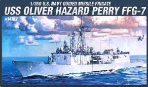 Academy 14102 1/350 U.S. Oliver Hazard Perry FFG-7