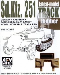 AFV Club AF35081 1/35 Workable Track For German Half-track Sd.Kfz.251 & Sd.Kfz.11 Latest Version