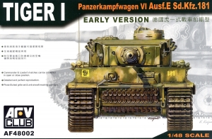 AFV Club AF48002 1/48 Tiger I "Early Version" (Panzerkamfwagen VI Ausf.E Sd.Kfz.181)