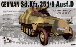 AFV Club AF35068 1/35 Sd.Kfz.251/9 Ausf.D "Kanonenwagen" (Late Version)