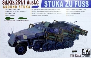 AFV Club AF35091 1/35 Sd.Kfz.251/1 Ausf.C "STUKA ZU FUSS" (Ground Stuka)