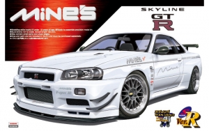 Aoshima SR-45(04707) 1/24 Nissan Skyline GT-R R34 "Mine's"