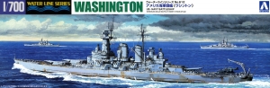 Aoshima 612(04601) 1/700 USS Washington (BB-56) [1944]