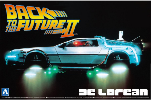 Aoshima BT-02(05917) 1/24 DeLorean Time Machine [Back To The Future Part II]