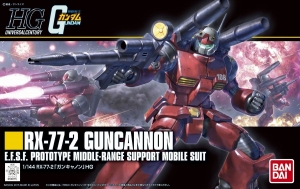 Bandai HG-UC190(5057402) 1/144 RX-77-2 Guncannon 