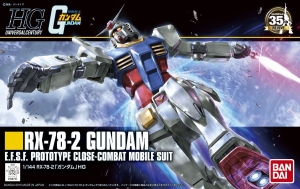 Bandai HG-UC191(0196716) 1/144 RX-78-2 Gundam "35th Revive"