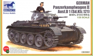 Bronco CB35061 1/35 German Panzerkampfwagen II Ausf.D1 (Sd.Kfz.121)