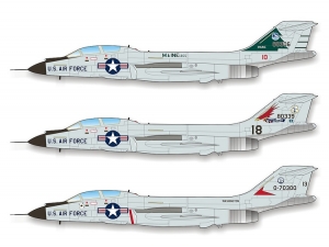 Caracal Models CD72011 1/72 Air National Guard F-101B Voodoo (Decals for Revell Kits)