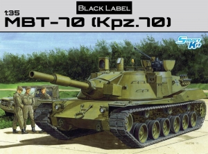 Dragon 3550 1/35 MBT-70 (KPz.70)