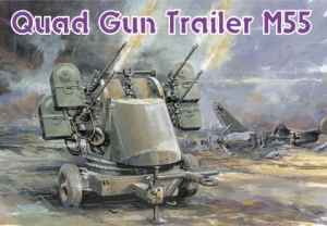 Dragon 6421 1/35 Quad Gun Trailer M55