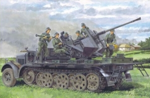 Dragon 6541 1/35 Sd.Kfz.7/2 3.7cm FlaK 36