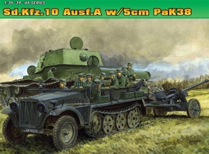 Dragon 6732 1/35 Sd.Kfz.10 Ausf.A w/5cm Pak 38