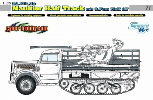 Dragon 6768(CH77) 1/35 Sd.Kfz.3a Maultier Half Track mit 3.7cm FlaK 37