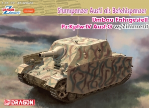 Dragon 6819 1/35 Sturmpanzer Ausf.I als Befehlspanzer (Umbau Fahrgestell Pz.Kpfw.IV Ausf.G) w/Zimmerit