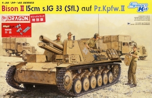 Dragon 6440MT 1/35 Bison II 15cm s.IG 33 (Sfl.) auf Pz.Kpfw.II w/Magic Tracks