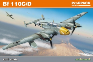 Eduard 7081 1/72 Bf110C/D