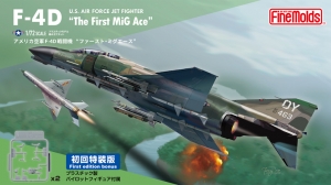 FineMolds FP47S 1/72 F-4D Phantom II "The First MiG Ace" w/Bonus Pilots