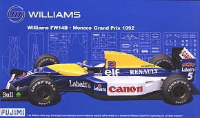 Fujimi GP-24(09070) 1/20 Williams FW14B - Monaco Grand Prix 1992