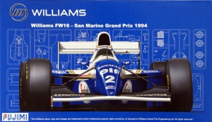 Fujimi GP-SP20(09099) 1/20 Williams FW16 - San Marino Grand Prix 1994 w/Photo-Etched Parts