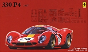 Fujimi HR-21(12357) 1/24 Ferrari 330P4 No.24 w/PE Parts "1967 Le Mans 3rd"