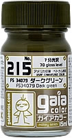 Gaianotes Color 215 FS34079 Dark Green (USAF Vietnam) 15ml