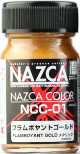 Gaianotes Color NCC-01 Flamboyant Gold (15ml) [Metallic]