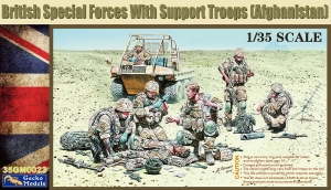 Gecko Models 35GM0023 1/35 British Special Forces w/Support Troops (Afghanistan)