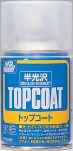 Mr Hobby B502 Mr Topcoat (Semi-Gloss) 86ml