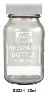 Mr Hobby SB224 Mr Spare Bottle w/ Scale Marking (80ml) 