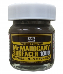 Mr Hobby SF290 Mr. Mahogany (Dark Brown) Surfacer 1000 (40ml)