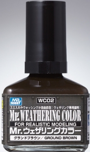 Mr Hobby WC-02 Mr. Weathering Color [Ground Brown] 40ml