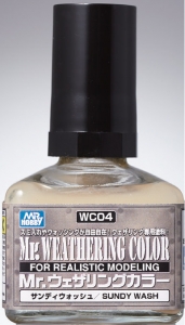 Mr Hobby WC-04 Mr. Weathering Color [Sandy Wash] 40ml