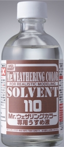 Mr Hobby WCT101 Mr. Weathering Color Solvent (110ml)