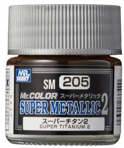Mr Color Super Metallic SM205 Super Titanium 2 (10ml)